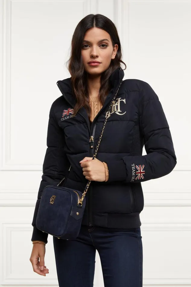 Women Team Padded Jacket Ink Navy Holland Cooper Jackets
