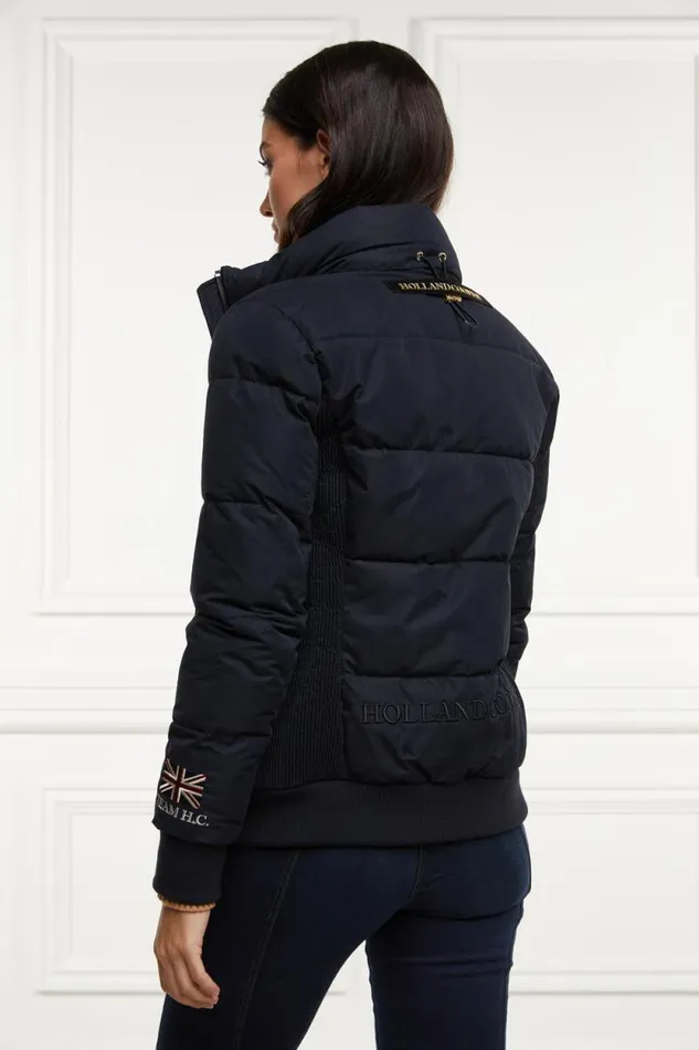 Women Team Padded Jacket Ink Navy Holland Cooper Jackets