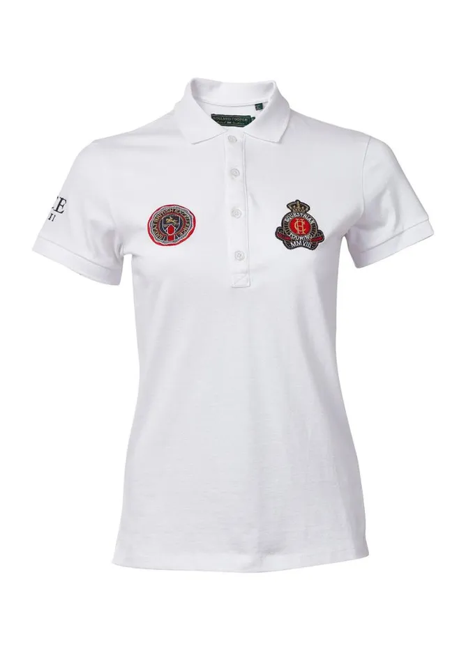 Women Team Polo Shirt White Holland Cooper Polo Shirts Women Team Polo Shirt White Holland Cooper Polo Shirts