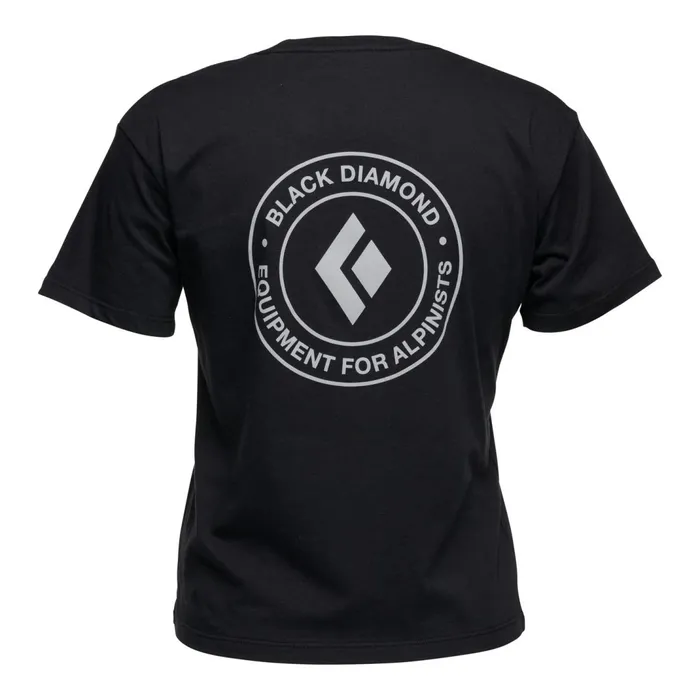 Women Tees and Tanks Black Diamond Circle Logo Tee