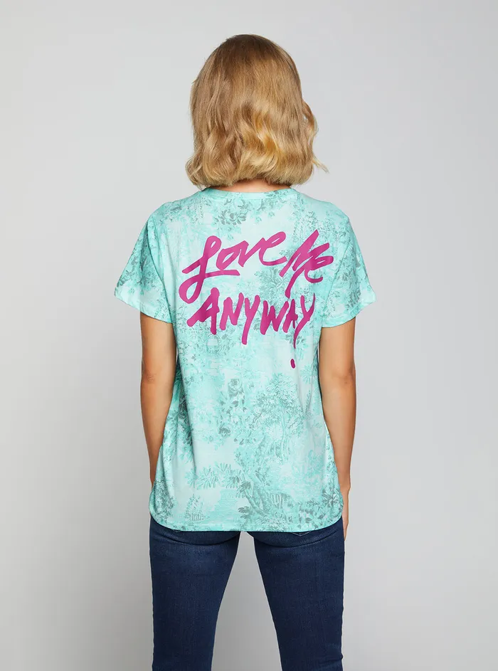Women Tees and Tanks GUESS Eco Green Varsity Logo Tshirt Women Tees and Tanks GUESS Eco Green Varsity Logo Tshirt