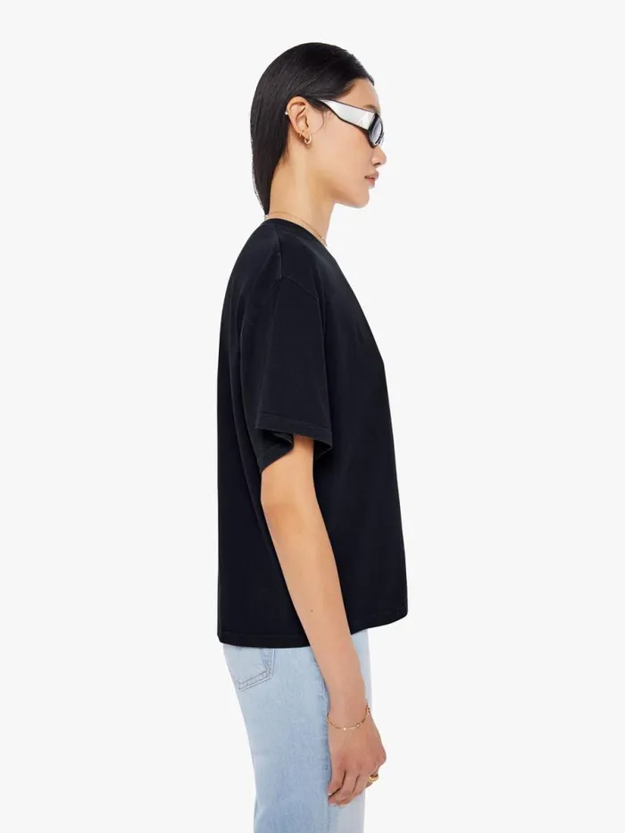 Women Tees Tanks Mother Denim Palmer Tee Black