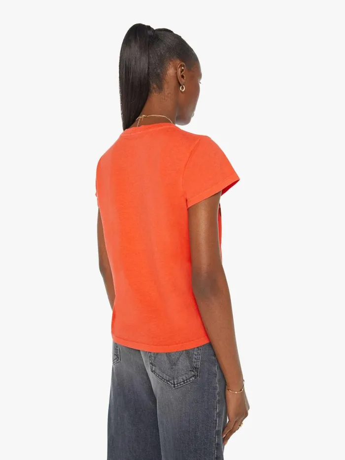 Women Tees Tanks Mother Denim The Boxy Goodie Goodie Red