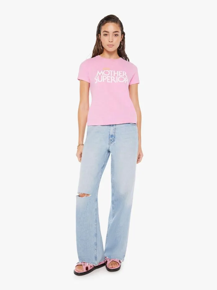 Women Tees Tanks Mother Denim The Lil Sinful White