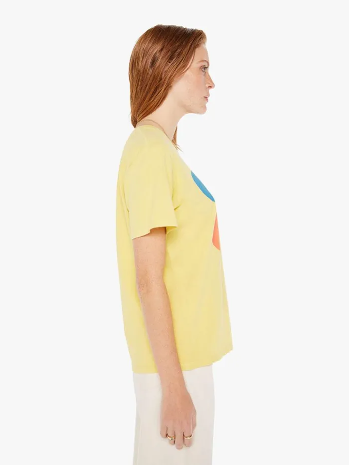 Women Tees Tanks Mother Denim The Rowdy Yellow lightpastel
