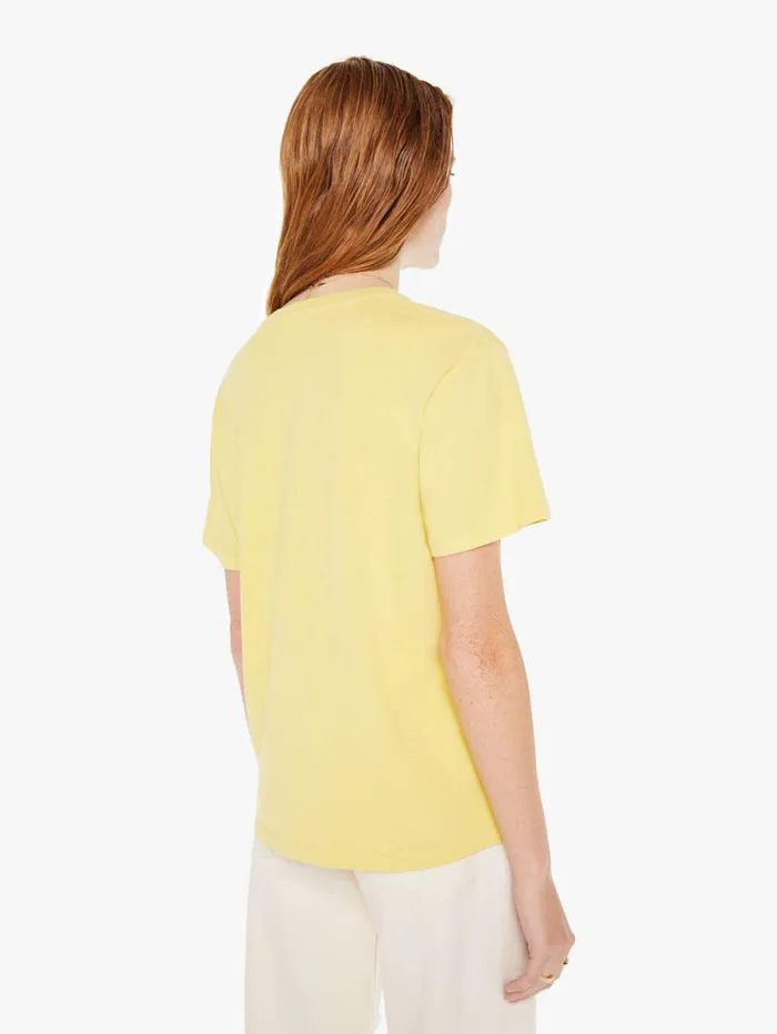 Women Tees Tanks Mother Denim The Rowdy Yellow lightpastel