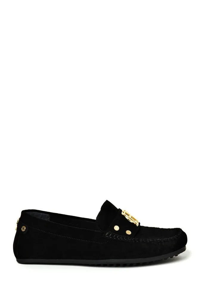 Women The Driving Loafer Black Holland Cooper Loafers