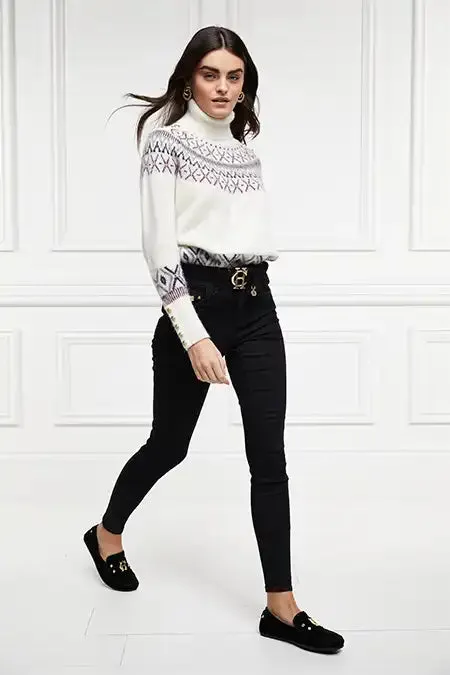 Women The Driving Loafer Black Holland Cooper Loafers