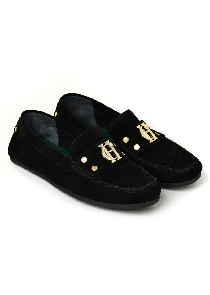 Women The Driving Loafer Black Holland Cooper Loafers