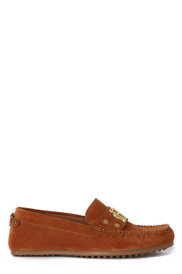 Women The Driving Loafer Tan Holland Cooper Loafers