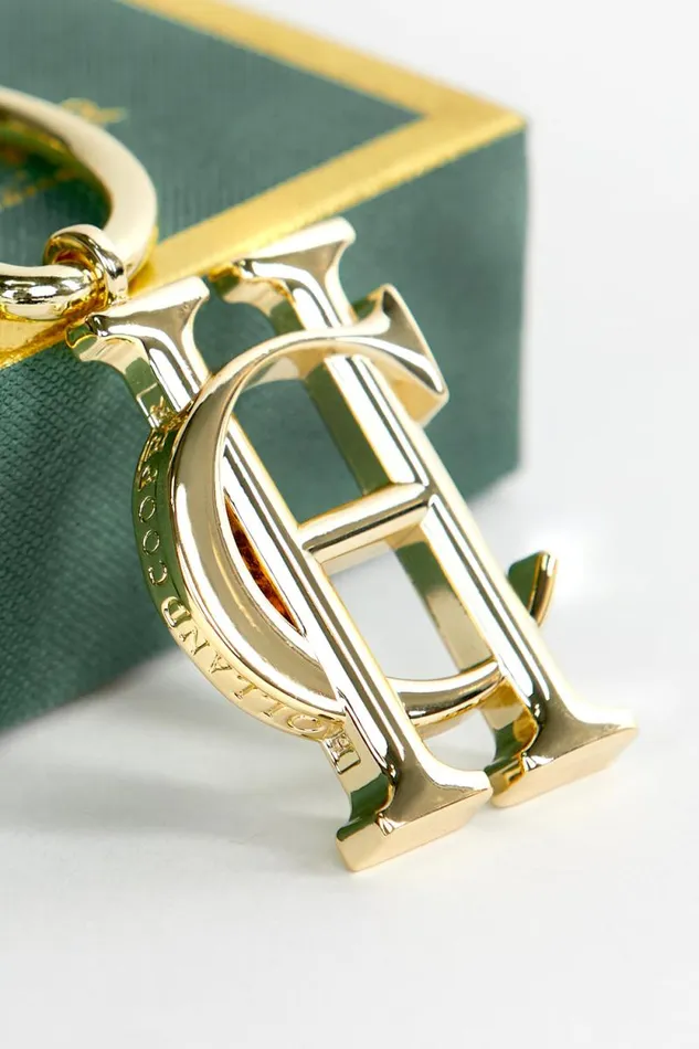 Women The HC Keyring Gold Holland Cooper Jewellery and Keyring