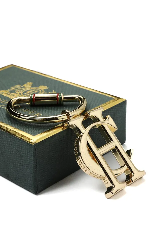 Women The HC Keyring Gold Holland Cooper Jewellery and Keyring