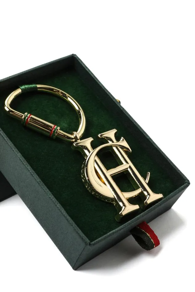 Women The HC Keyring Gold Holland Cooper Jewellery and Keyring