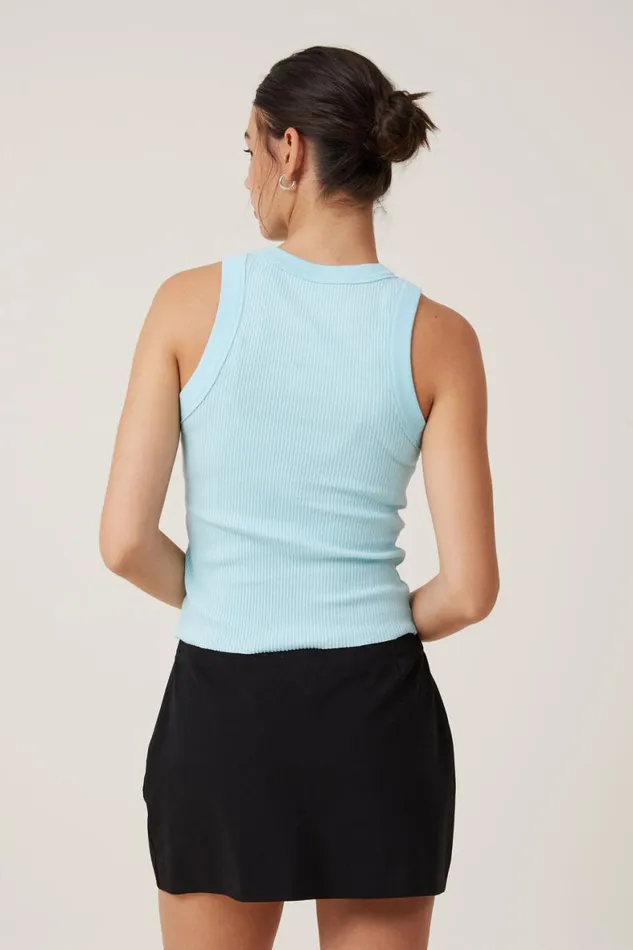 Women Tops Cotton On The 91 Tank Seaspray