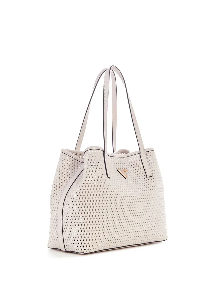 Women Tote Bags GUESS Stone Woven Vikky Tote Bag