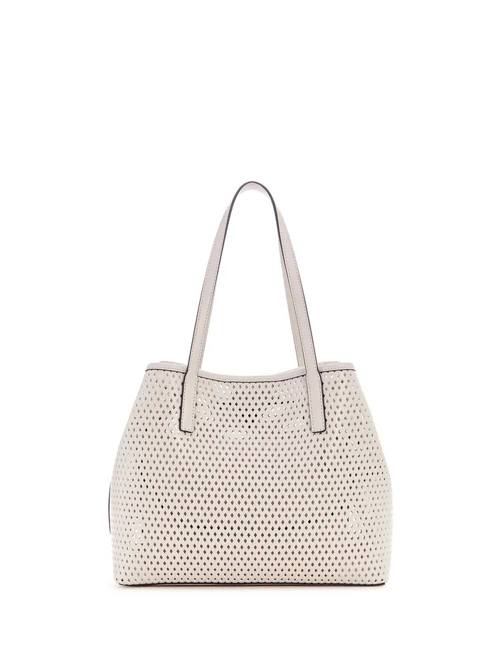 Women Tote Bags GUESS Stone Woven Vikky Tote Bag
