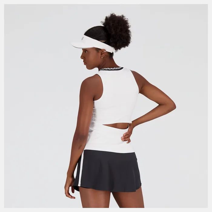 Women Tournament Tank White New Balance Shirts