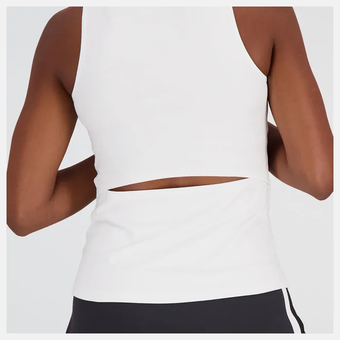 Women Tournament Tank White New Balance Shirts