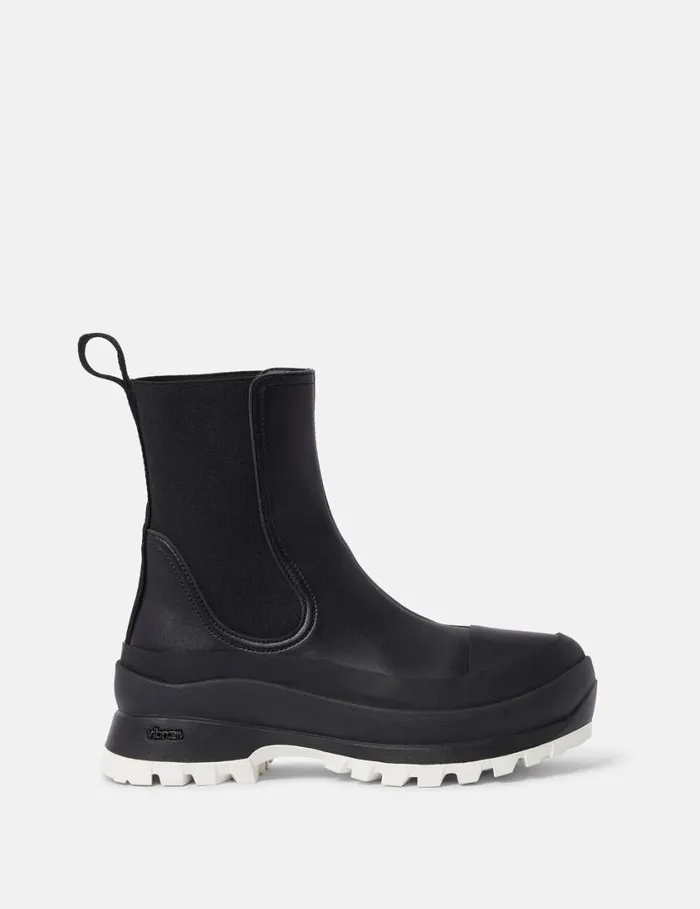 Women Trace Chelsea Boots Blackwhite Stella McCartney Boots