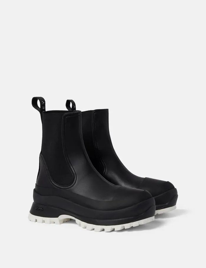 Women Trace Chelsea Boots Blackwhite Stella McCartney Boots
