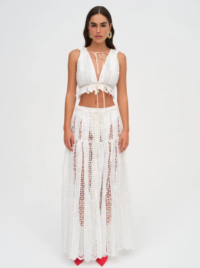Women Tracy Top White For Love and Lemons Tops