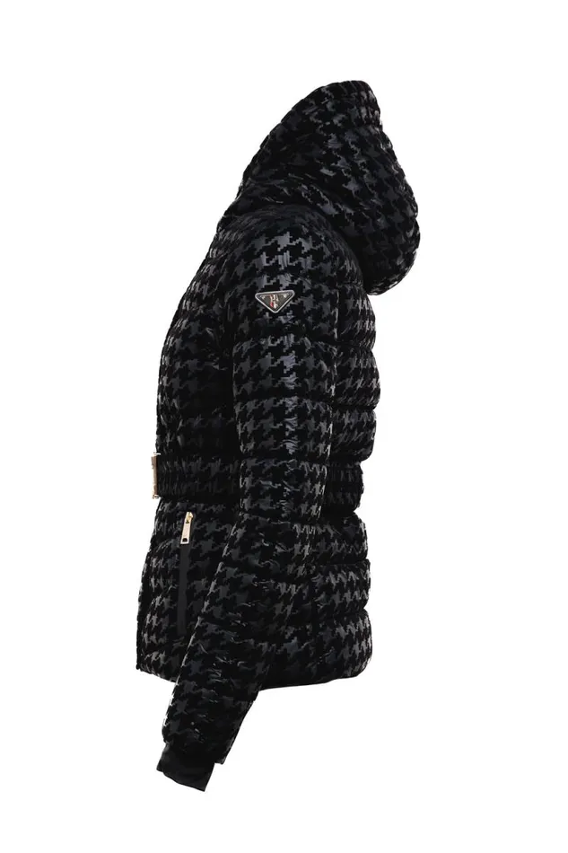 Women Vermont Puffer Jacket Mono Houndstooth Holland Cooper Jackets Women Vermont Puffer Jacket Mono Houndstooth Holland Cooper Jackets