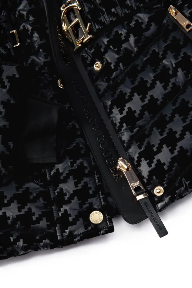 Women Vermont Puffer Jacket Mono Houndstooth Holland Cooper Jackets Women Vermont Puffer Jacket Mono Houndstooth Holland Cooper Jackets