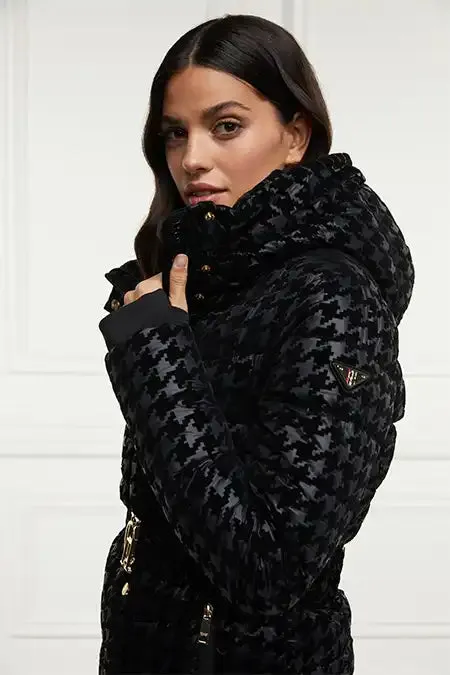 Women Vermont Puffer Jacket Mono Houndstooth Holland Cooper Jackets Women Vermont Puffer Jacket Mono Houndstooth Holland Cooper Jackets