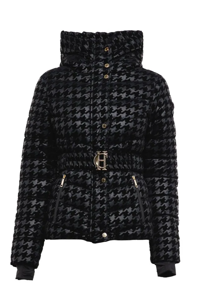 Women Vermont Puffer Jacket Mono Houndstooth Holland Cooper Jackets Women Vermont Puffer Jacket Mono Houndstooth Holland Cooper Jackets