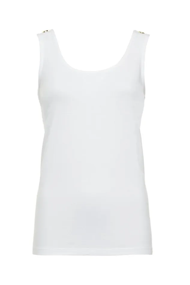 Women Vest White Holland Cooper Tops