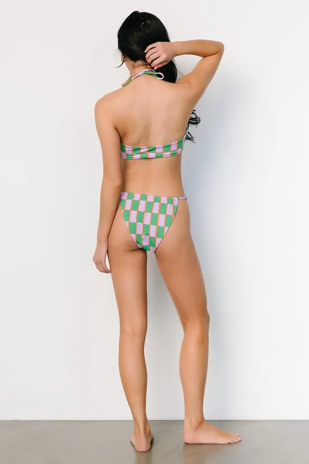 Women Viridian Bandeau Bikini Top Lilac Green Baltic Born Bikini Women Viridian Bandeau Bikini Top Lilac Green Baltic Born Bikini