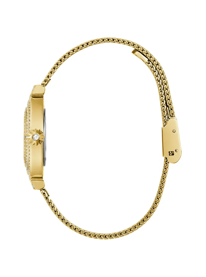 Women Watches GUESS Gold Dream Crystal Mesh Watch Women Watches GUESS Gold Dream Crystal Mesh Watch