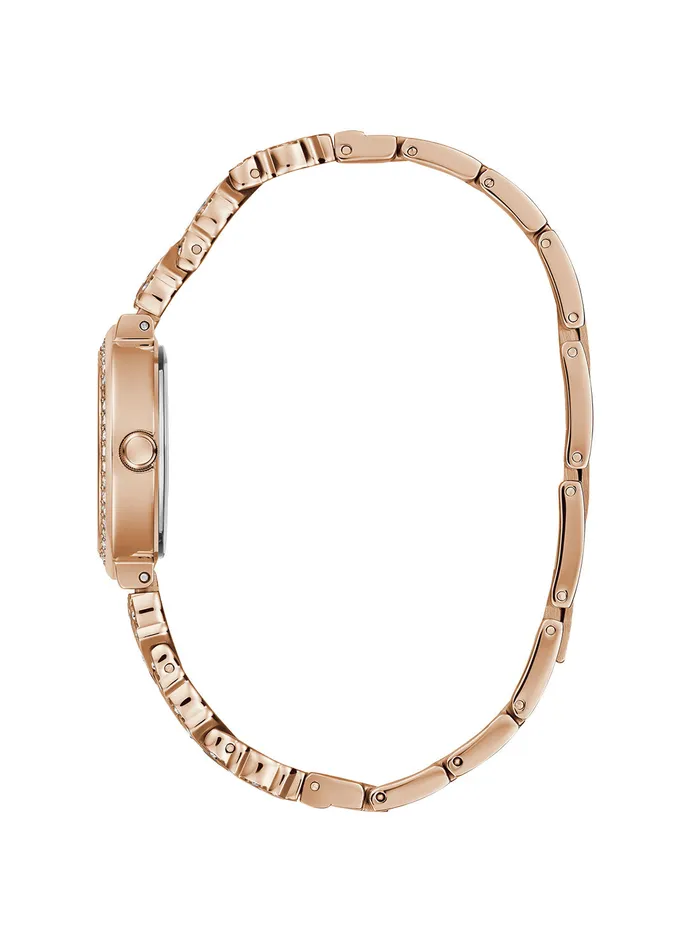 Women Watches GUESS Rose Gold Treasure Crystal Watch