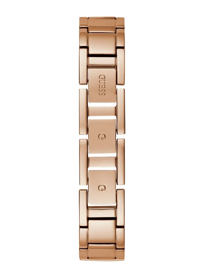 Women Watches GUESS Rose Gold Treasure Crystal Watch