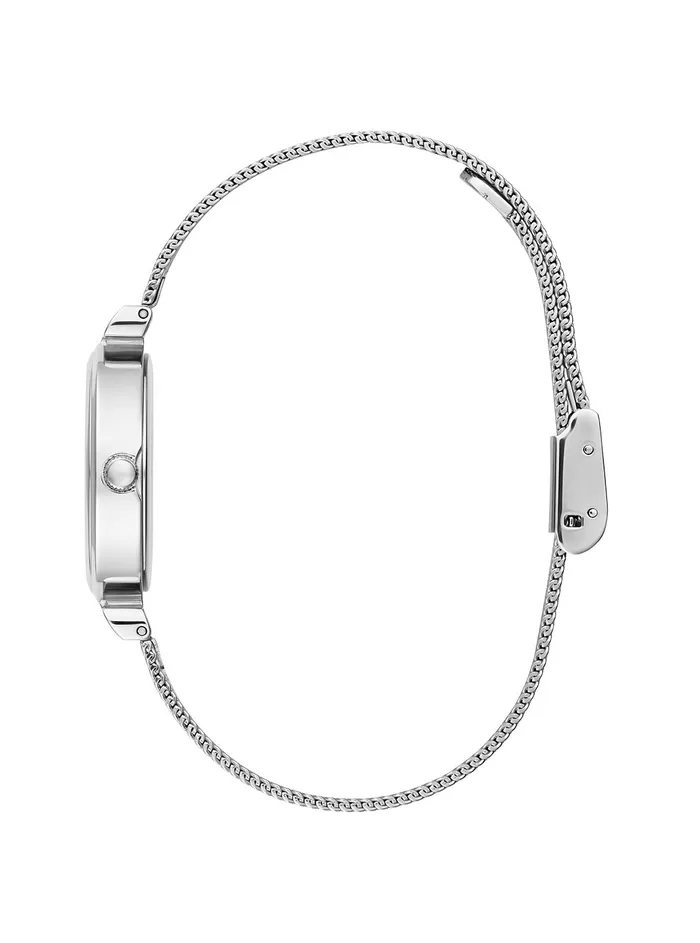 Women Watches GUESS Silver Array Crystal Mesh Watch Women Watches GUESS Silver Array Crystal Mesh Watch