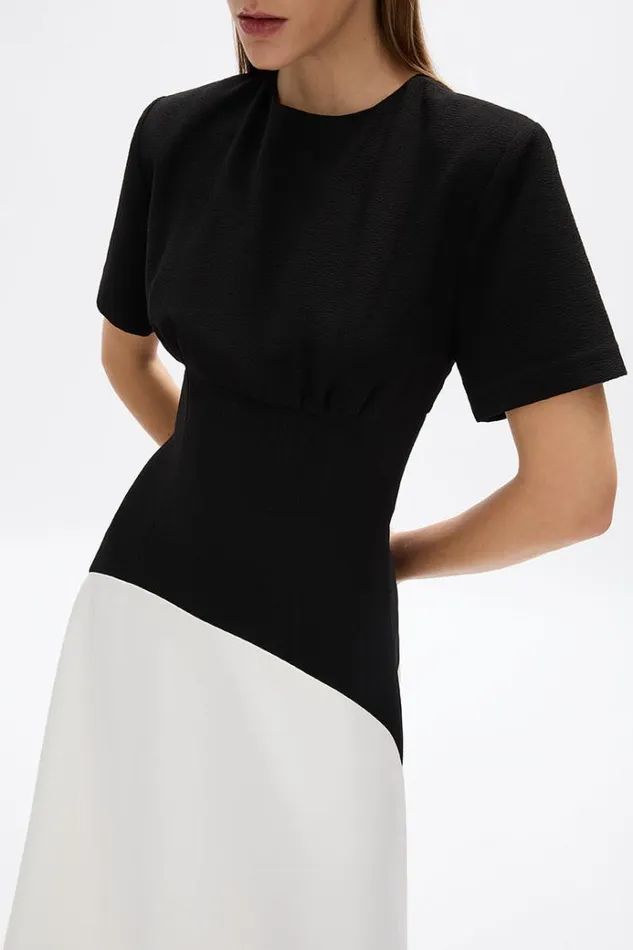 Women White Dresses Rachel Gilbert Dover Dress BlackWhite Women White Dresses Rachel Gilbert Dover Dress BlackWhite