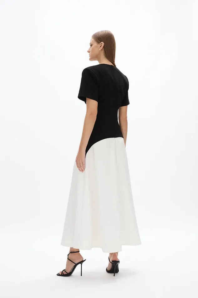 Women White Dresses Rachel Gilbert Dover Dress BlackWhite Women White Dresses Rachel Gilbert Dover Dress BlackWhite