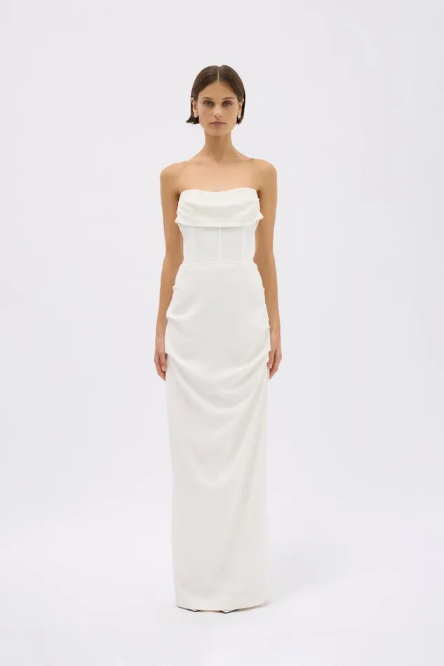 Women White Dresses Rachel Gilbert KYLO GOWN