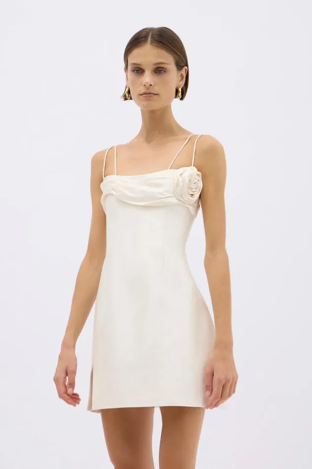 Women White Dresses Rachel Gilbert SAWYER MINI