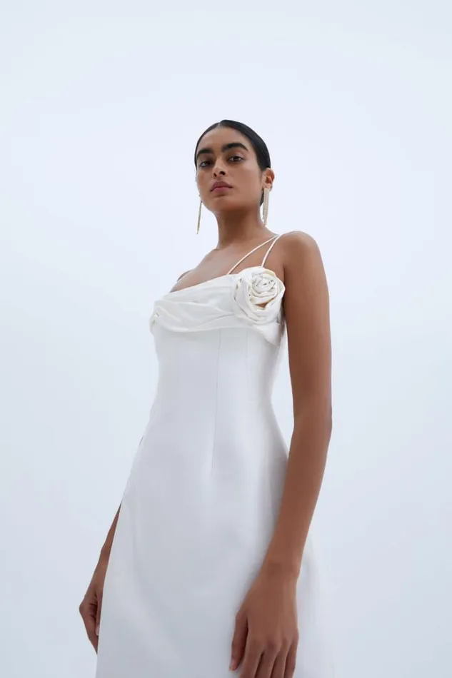 Women White Dresses Rachel Gilbert SAWYER MINI