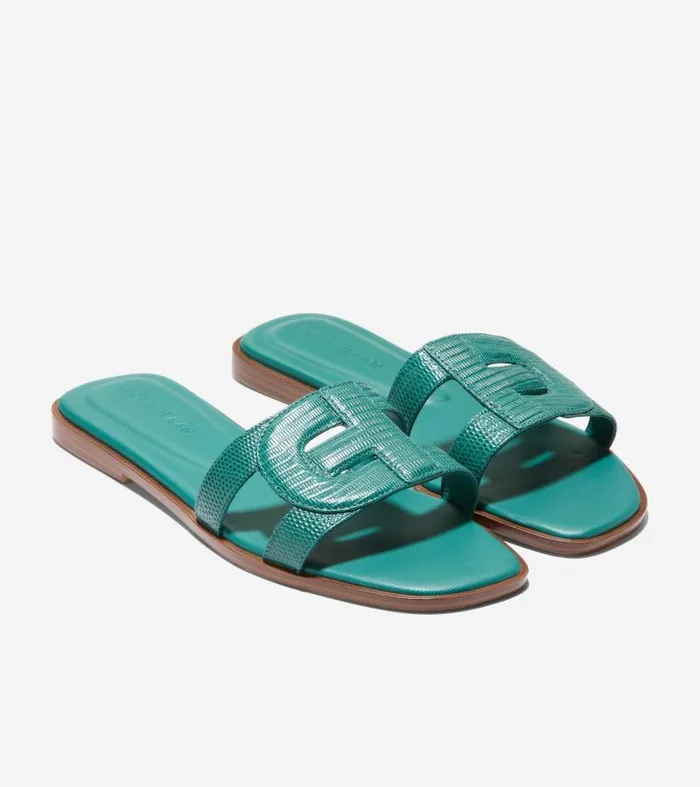 Women Women039s CHRISEE SANDAL Green Cole Haan Sandals