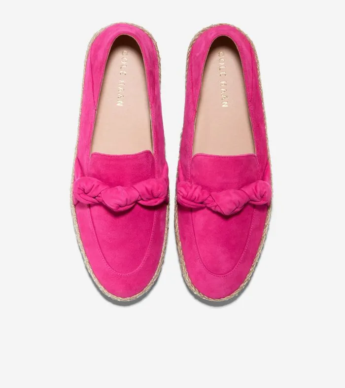 Women Women039s Cloudfeel Knotted Espadrille Pink Cole Haan Espadrilles Women Women039s Cloudfeel Knotted Espadrille Pink Cole Haan Espadrilles