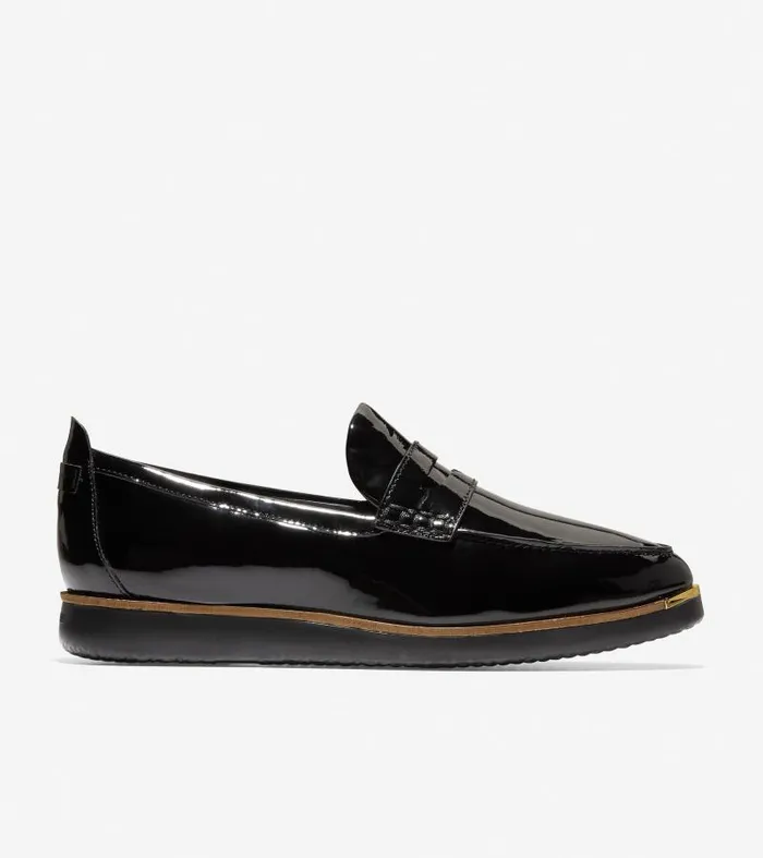 Women Women039s Grand Ambition Tolly Penny Loafer Black Cole Haan Loafers and Drivers