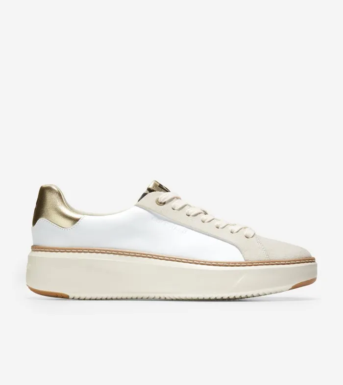 Women Women039s GRANDPR TOPSPIN SNEAKER White Cole Haan Sneakers