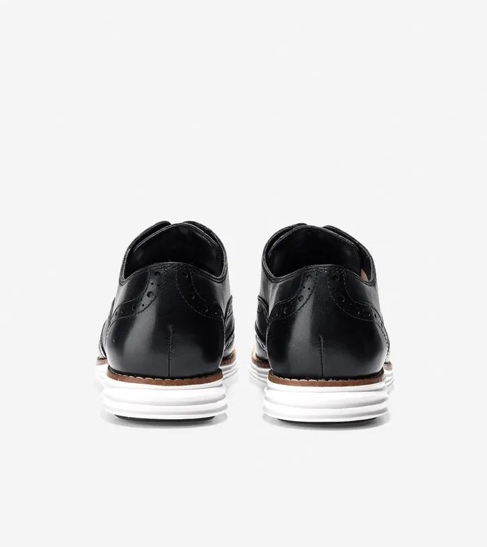Women Women039s riginalGrand Wingtip Oxford Black Cole Haan Oxfords