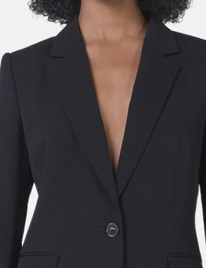 Women Wool Flannel Slim Fit Boyfriend Blazer Purple Stella McCartney Coats And Jackets Women Wool Flannel Slim Fit Boyfriend Blazer Purple Stella McCartney Coats And Jackets
