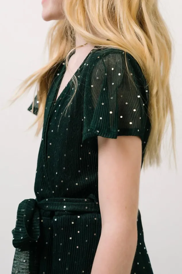 Women Youth Grace Sparkle Gown Emerald Baltic Born Embellished and Sequined Women Youth Grace Sparkle Gown Emerald Baltic Born Embellished and Sequined
