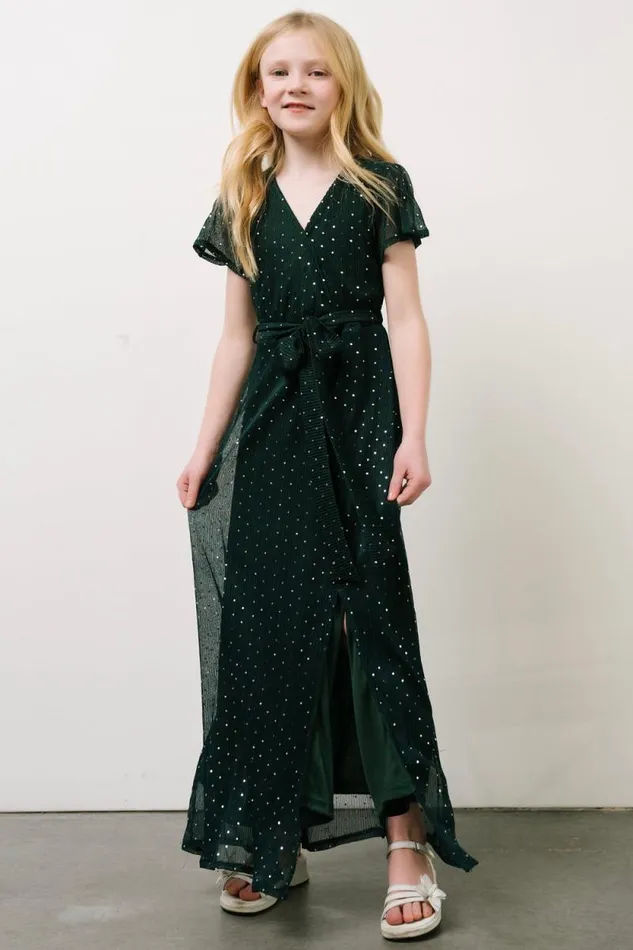Women Youth Grace Sparkle Gown Emerald Baltic Born Embellished and Sequined Women Youth Grace Sparkle Gown Emerald Baltic Born Embellished and Sequined