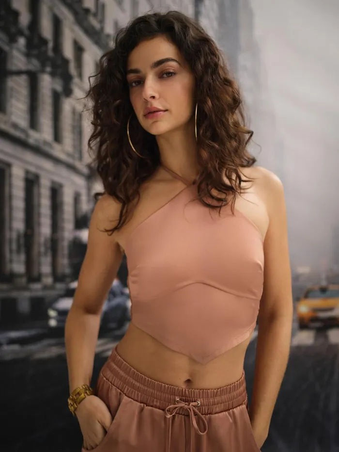 Women Yui Top Brown For Love and Lemons Tops