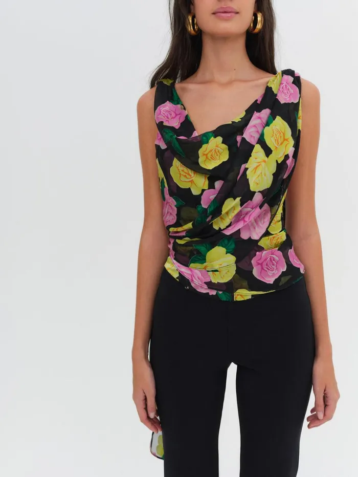 Women Zoey Top Black For Love and Lemons Tops Women Zoey Top Black For Love and Lemons Tops